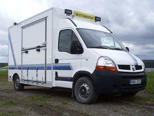 Renault Master hästbil